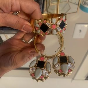 Kate spade bangle matching earrings
